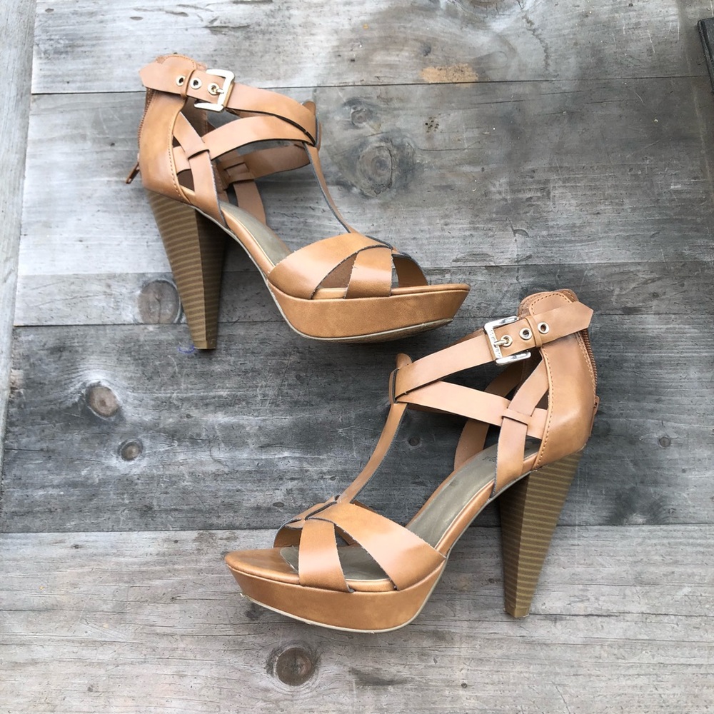 Guess Leather Heels Size 8.5